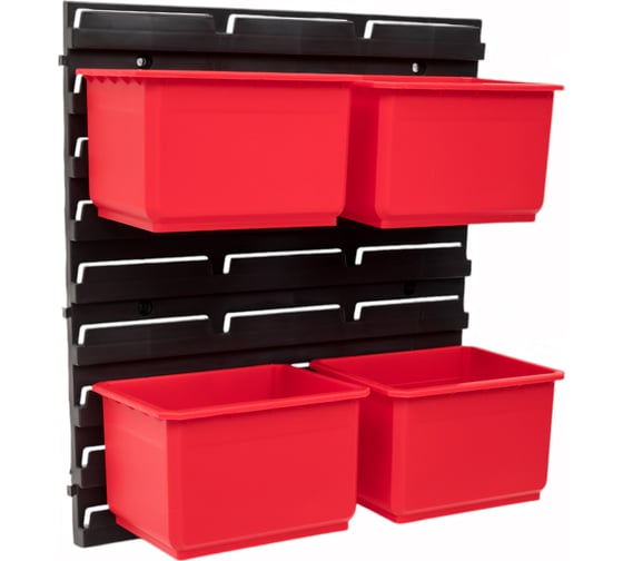 Органайзер настенный QBRICK System Containers SET №1, 4 ящика 2631-39
