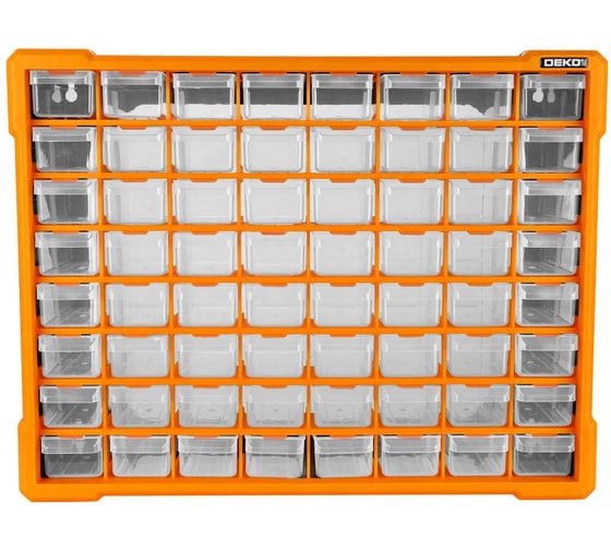 Система хранения DEKO RDKPS64 64 выдвижных ящика, 51x15.8x39 см 083-3402