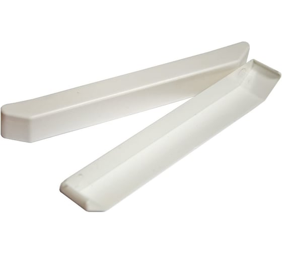 Комплект заглушек белых для направляющих IMPLAST TR150 (12шт.) TR150EC-G TR150EC-W-12 1