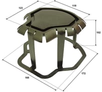 Комплект заглушек для пустот IMPLAST ECHO-2, 10 шт. ECHO-2_К10