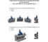 Набор быстросменных держателей инструмента Metal Master 150-300 мм на 40 позиций, 5 шт 23464 4