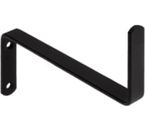 Держатель DOMART универсальный настенный Z-образный 80x180x80x20 черный 4660046016685