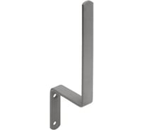 Держатель DOMART универсальный настенный Z-образный 80x80x180x20 серый металлик 4660046016647