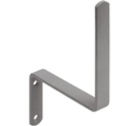 Держатель DOMART универсальный настенный Z-образный 80x120x140x20 серый металлик 4660046016678