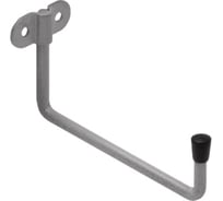 Крюк DOMART настенный U-образный 70x130хØ7 серый металлик 4660046015091