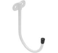 Крюк DOMART настенный J-образный 130x90хØ7 белый 4660046015381