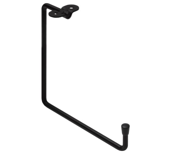 Крюк DOMART потолочный U-образный 50x160x160хØ7 черный 4660046015312 1
