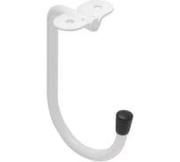 Крюк DOMART потолочный J-образный 50x130x90хØ7 белый 4660046015473