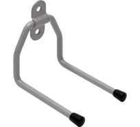 Крюк DOMART настенный L-образный двойной 90x100x70хØ7 серый металлик 4660046014919