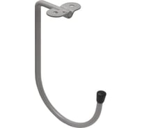 Крюк DOMART потолочный J-образный 50x160x110хØ7 серый металлик 4660046015510