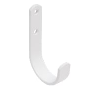 Крюк DOMART универсальный настенный 100x65x20 белый 4660046016753