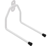 Крюк DOMART настенный L-образный двойной 110x130x80хØ7 белый 4660046014933