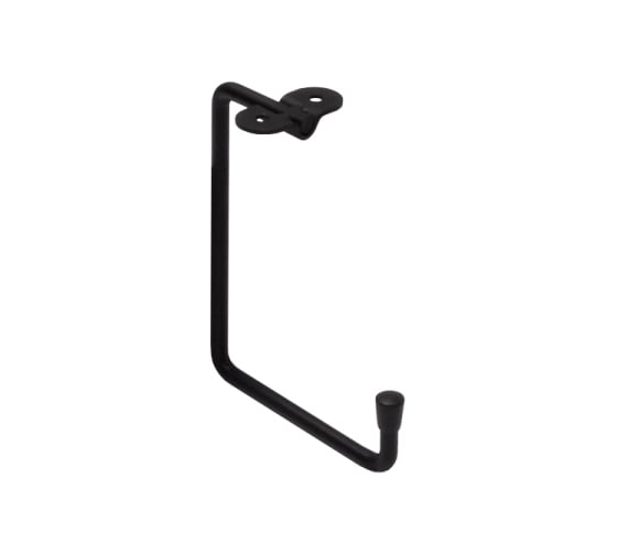 Крюк DOMART потолочный U-образный 50x130x100хØ7 черный 4660046015251 1