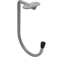 Крюк DOMART потолочный J-образный 50x130x90хØ7 серый металлик 4660046015480