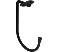 Крюк DOMART потолочный J-образный 50x130x90хØ7 черный 4660046015466