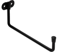 Крюк DOMART настенный U-образный 70x160хØ7 черный 4660046015107