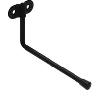 Крюк DOMART настенный L-образный 70x130хØ7 черный 4660046014780
