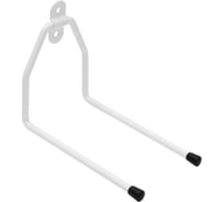 Крюк DOMART настенный L-образный двойной 130x160x90хØ7 белый 4660046014964