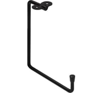 Крюк DOMART потолочный U-образный 50x160x130хØ7 черный 4660046015282