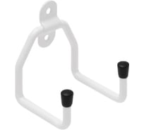 Крюк DOMART настенный U-образный двойной 90x70x70хØ7 белый 4660046015145