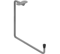 Крюк DOMART потолочный U-образный 50x160x160хØ7 серый металлик 4660046015336