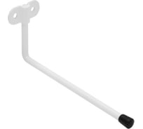 Крюк DOMART настенный L-образный 70x160хØ7 белый 4660046014827