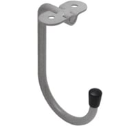 Крюк DOMART потолочный J-образный 35x100x70хØ7 серый металлик 4660046015459