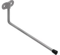 Крюк DOMART настенный L-образный 70x190хØ7 серый металлик 4660046014865