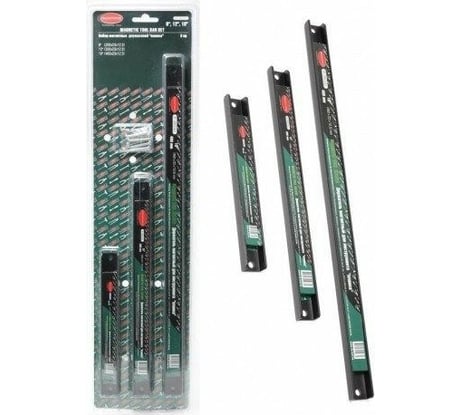 Набор магнитных держателей "планка" Forsage 3 пр. L: 200, 300, 450 мм, в блистере F-8800A3(29611)