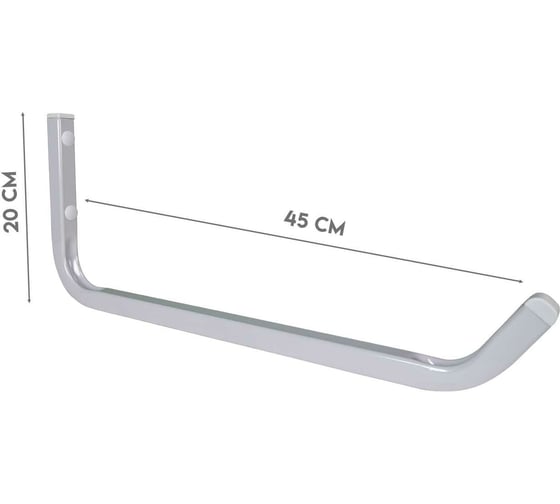 Настенный крюк Delta-Park HW-45, 2 штуки, серый 5006001HW_453 ...