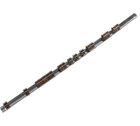 Планка для головок металлическая на 20 посадочных мест Дело Техники 976120