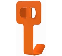 Одинарный крючок ООО Металекс оранжевый АСКO1