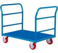 Платформенная тележка МосТележка с 2-мя ручками, стальной лист 720x1020 ТПРС2-10272