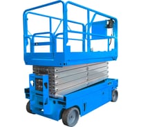 Самоходный ножничный подъемник с выдвижной платформой, АКБ 180 Ah PROLIFT PL1030