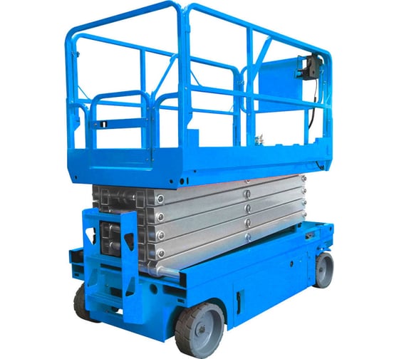 Самоходный ножничный подъемник с выдвижной платформой, АКБ 180 Ah PROLIFT PL1030