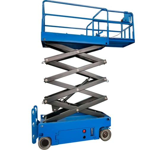 Самоходный ножничный подъемник с выдвижной платформой, АКБ 180 Ah PROLIFT PL1030