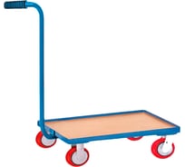 Тележка платформенная для евробокса с ручкой МосТележка 420x620 ТКЕФ1-6242