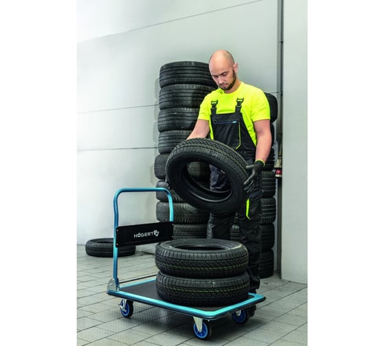 Ручная тележка HOEGERT TECHNIK 300 кг HT7G555