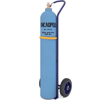 Тележка для баллона RUSKLAD ГБ 1 литые ремень