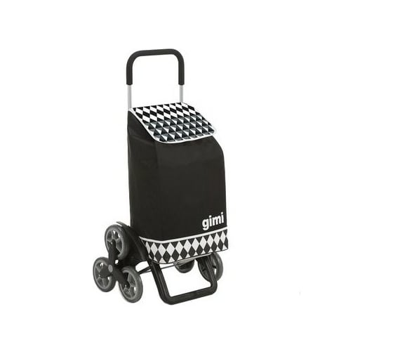 Сумка-тележка GIMI TRIS Optical черная 154315/154623