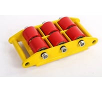 Роликовая поворотная платформа MFK-TORG TANK, полиуретан, 6 колес TANK-6