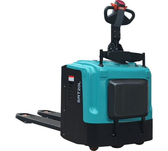 Самоходная электрическая тележка PROLIFT PRO SRT25 с платформой и поручнями для оператора li-ion, грузоподъемность 2500 кг, АКБ 200 Ah li-ion SRT25 li-ion