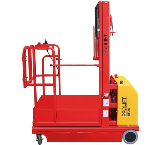 Самоходный подборщик заказов PROLIFT BP3040 грузоподъемность 300 кг, высота подъема 4000 мм, АКБ 150 Ah BP3040