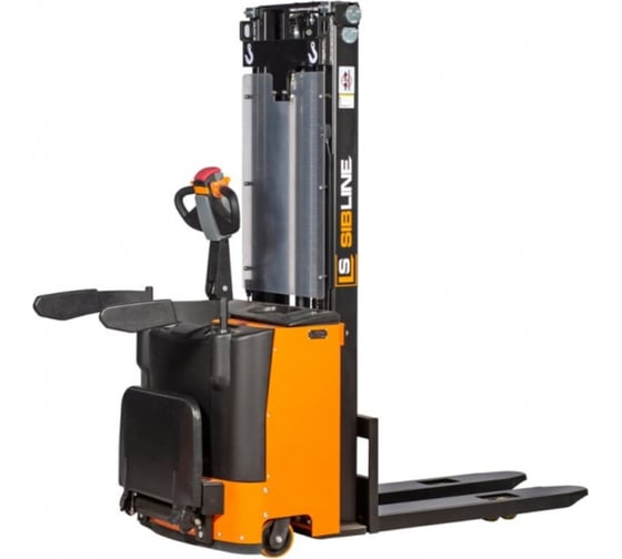 Электрический самоходный штабелер SIBLINE модель CL1646GP 1.6 т, 4.6 м, с платформой, свинцово-кислотная АКБ 00015529 1