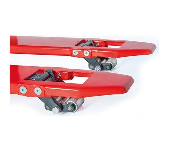Гидравлическая тележка Noblelift AC-Super Low 530x1120, PU+steel, tandem 200031