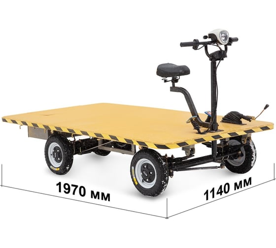 Электрическая платформенная тележка RuTrike СКЛАД 2000 NEW 024715