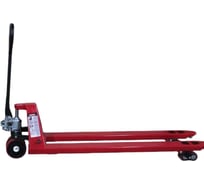 Ручная удлиненная тележка для поддонов Nariman 2 т, 550x1500 мм, полиуретановые колеса