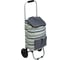 Тележка-сумка VETTA WQ-162 грузоподъемность до 30 кг, брезент, ЭВА, 27x32x88 см, колесо d15 см 467-003 1