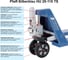 Гидравлическая тележка PFAFF HU25-115TS Silverline SR/PU, 2500 кг, 1150х540 мм НФ-00000922 2