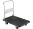 Тележка платформенная с ручкой MFK-TORG 150 кг, черная FD150-BK 1